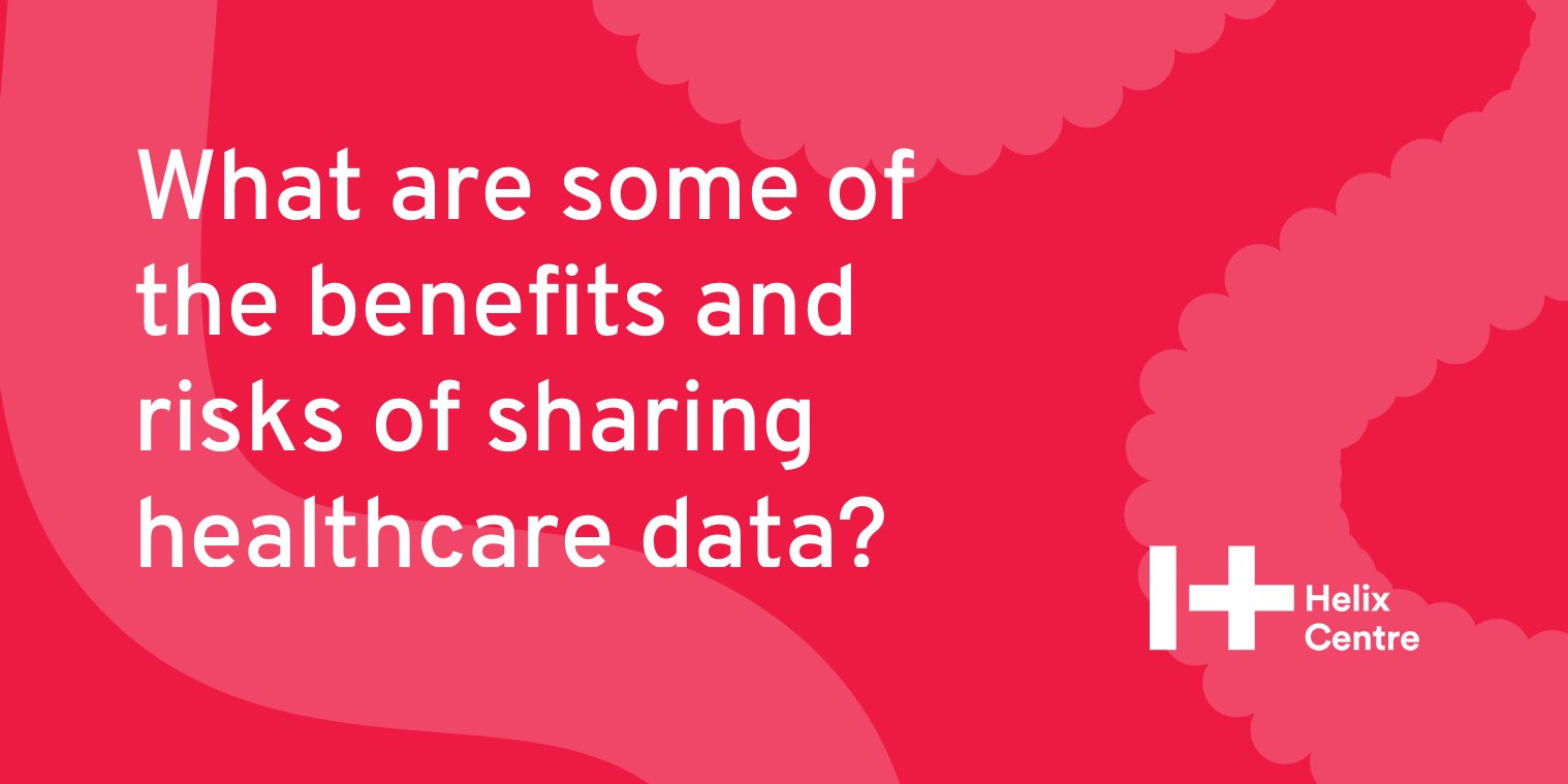 What are the benefits and risks of sharing data?